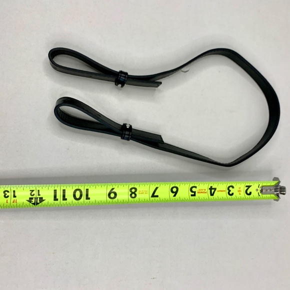 2 knit boho wrists purse totes, black white ribbon and lavender floral pattern - Picture 14 of 14